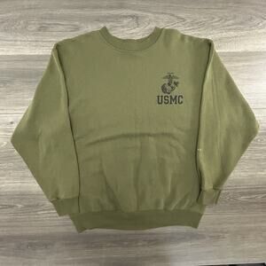 Vintage USMC United States Marine Corps PT Sweatshirt Adult Medium Made in USA